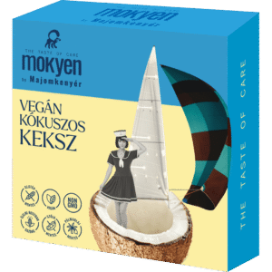 Biscuiti vegani cu cocos, 50 g - Mokyen