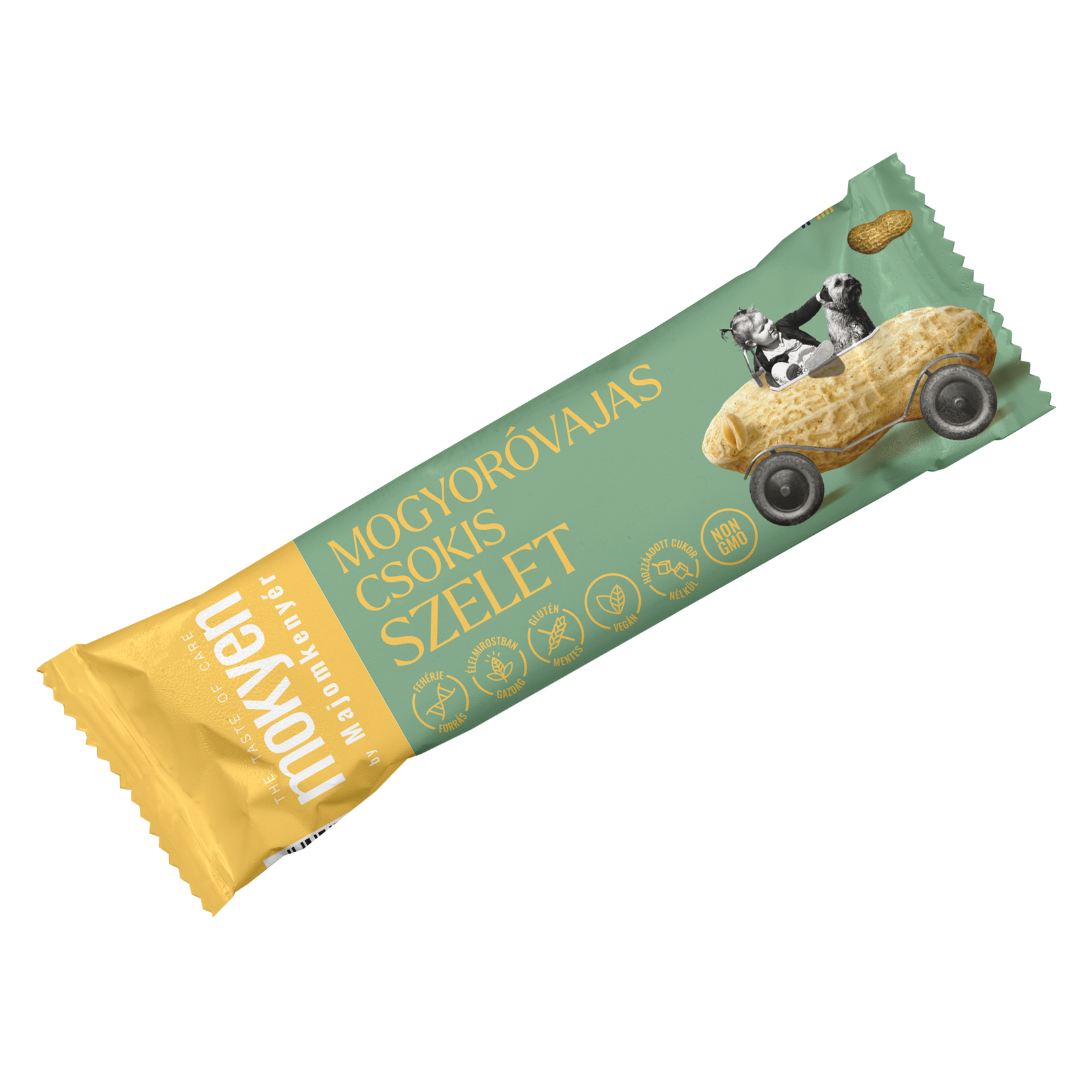 Mogyoróvajas csokis szelet 30g - Mokyen