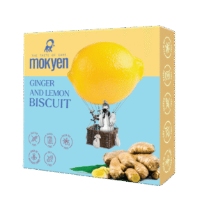 Biscuiti cu ghimbir si lamaie, 50 g - Mokyen