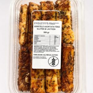 Sărățele Artizanale din Făină de Sorg fără gluten– Create de Flour Power (300g)
