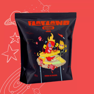 FLATLAND kréker - CHILI 100 g