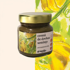 Crema din seminte de dovleac 100% / PUMPKIN SEED BUTTER 200gr