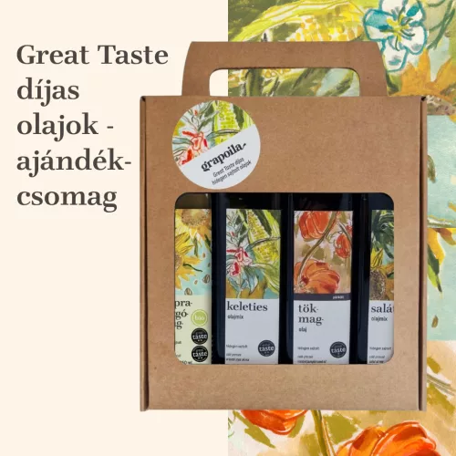 Pachet cadou cu uleiuri premiate Great Taste, 4 × 250 ml - imagine 2