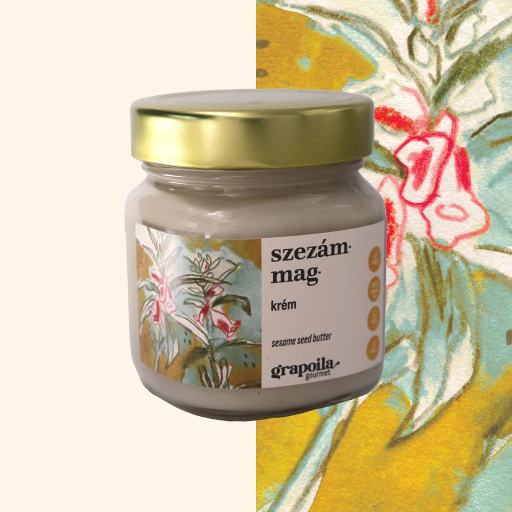 Crema din seminte de susan 100% / SESAME SEED CREAM 200gr - imagine 4