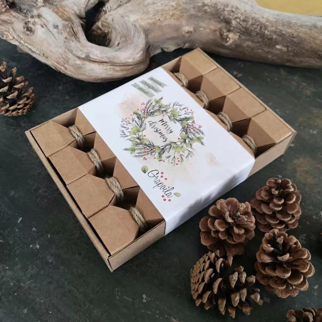 Pachet cadou „Christmas Crackers”, selecție de uleiuri premiată la Great Taste 2020, 4 × 40 ml - imagine 5